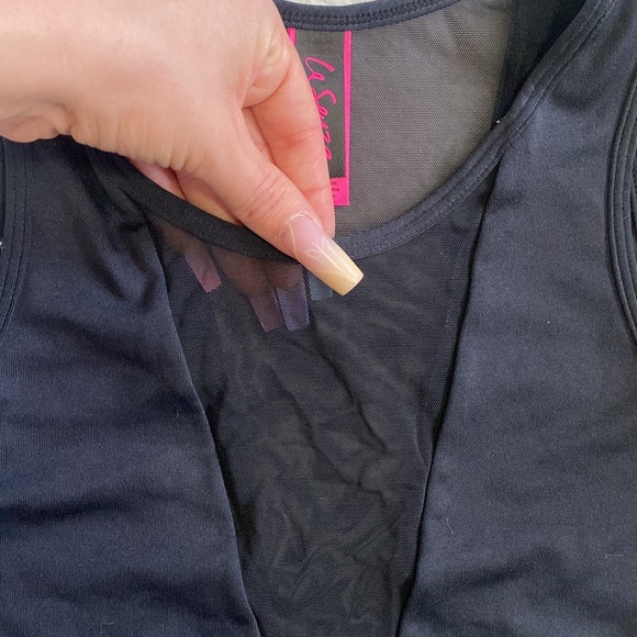 LA SENZA active sports bra and cotton shorts - Picture 4 of 4